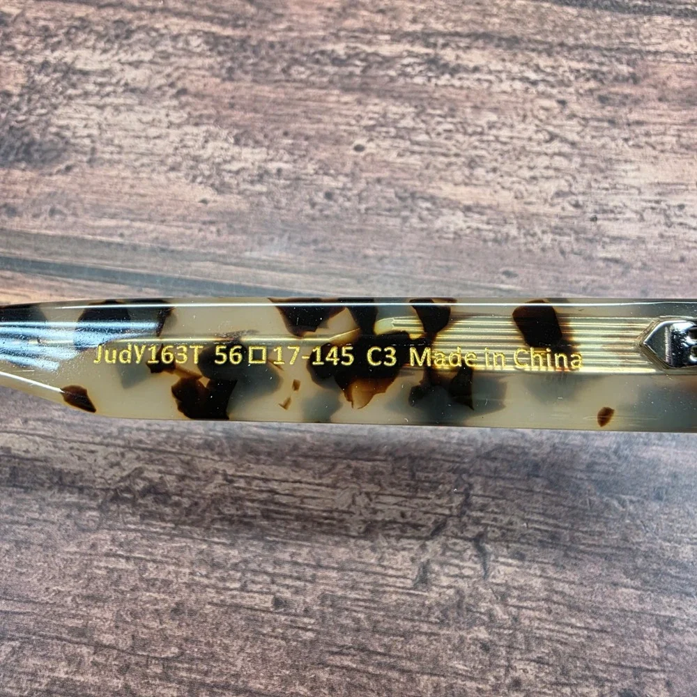 Firmoo Birthstone JudY163T C3 Tortoiseshell Square Eyeglass Frames 56-17-145